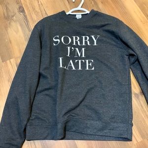 Sorry I’m late - vici dolls sweater